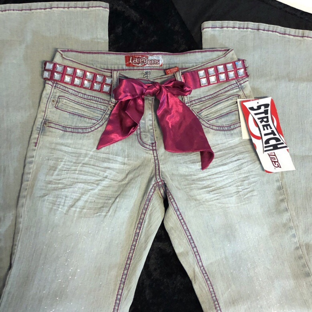 Y2K Jeans Vintage Lazer brand